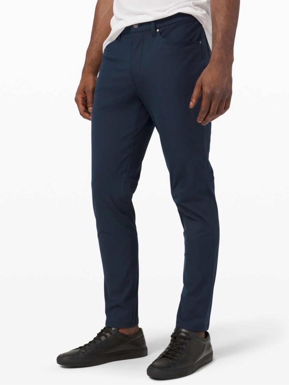 Lululemon ABC Pants Slim Blue Warpstreme Chino Preppy Golf Mens Size 28x30